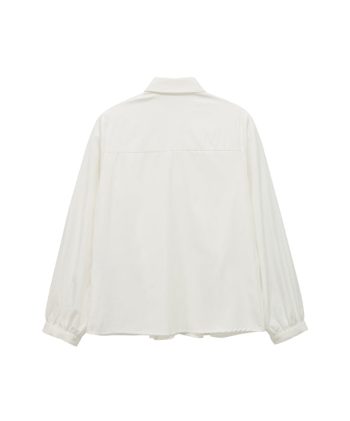 Lovely Pintuck BL (ivory)