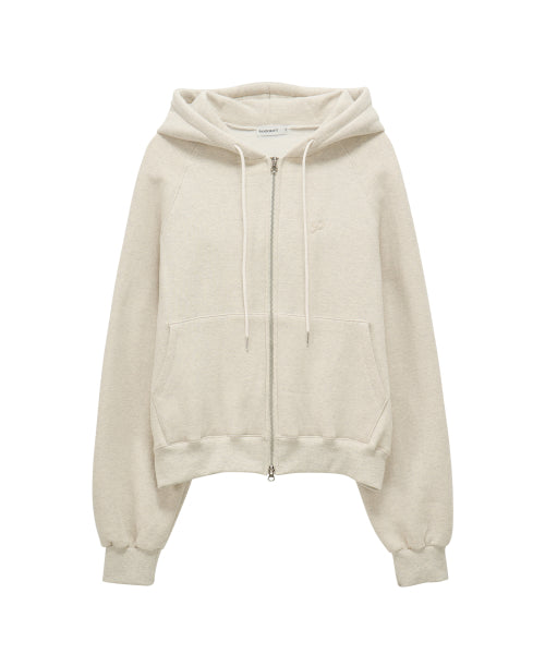 Sheep Fleece Hoody Zipup (oatmeal)