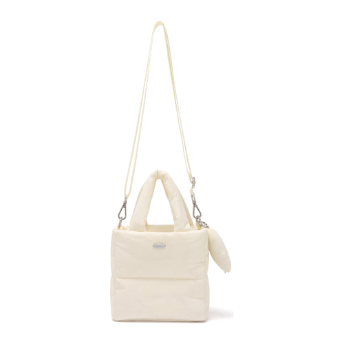 N253ATO060 Padded Mini Tote Bag IVORY
