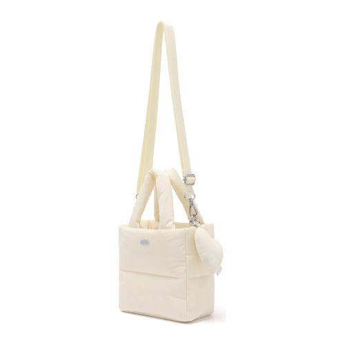 N253ATO060 Padded Mini Tote Bag IVORY