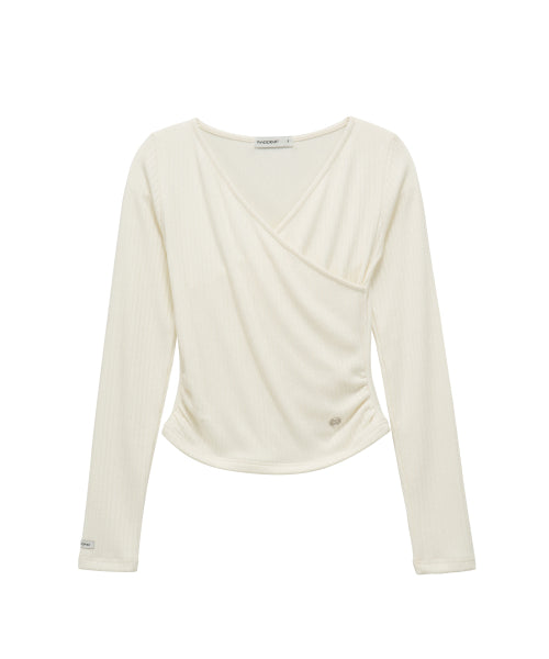 Belling Wrap T-shirt (ivory)