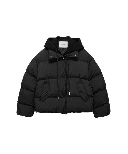 Lucy Hoody Padding (black)