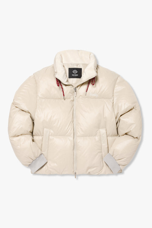 [Women] Short Puffer Down Beige_HH26104003