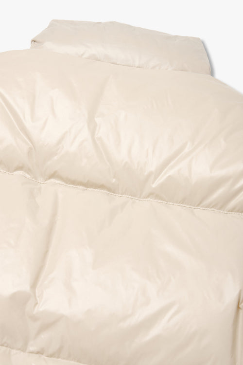 [Women] Short Puffer Down Beige_HH26104003