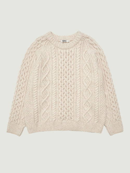 SKADI CABLE KNIT (IVORY)