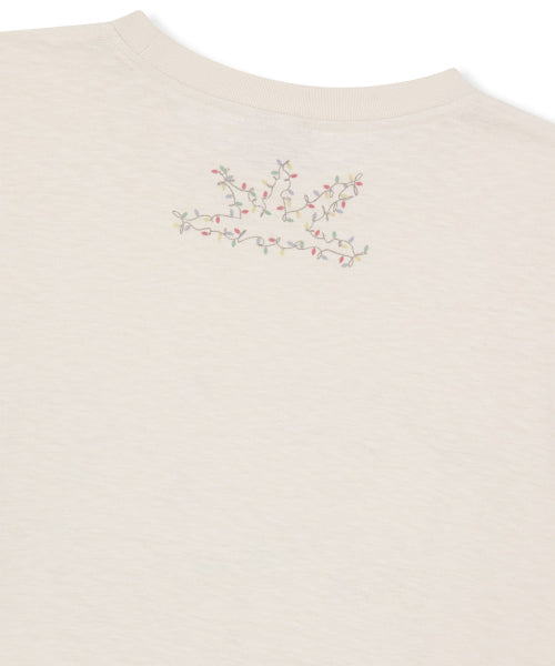 [HOME ALONe] Layered LS Tee Ivory