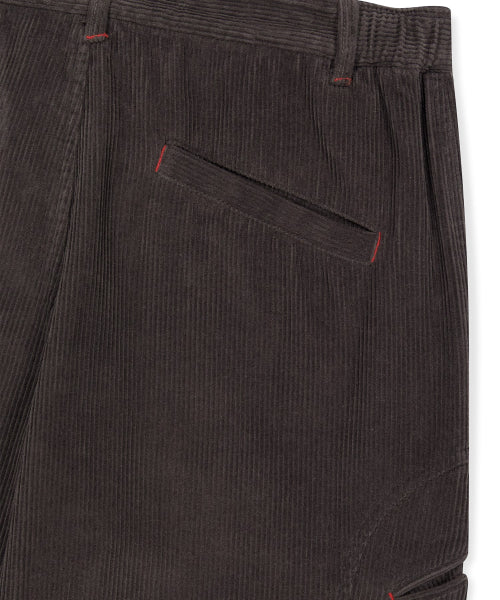 Cord Right Chino Brown
