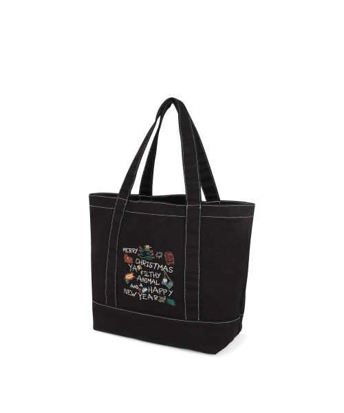 [HOME ALONe] Doodle Tote Black