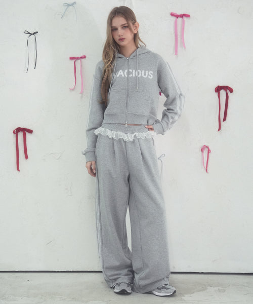 [SET] Halo Hoody Zip-up&Romance Track Pants_4Colors