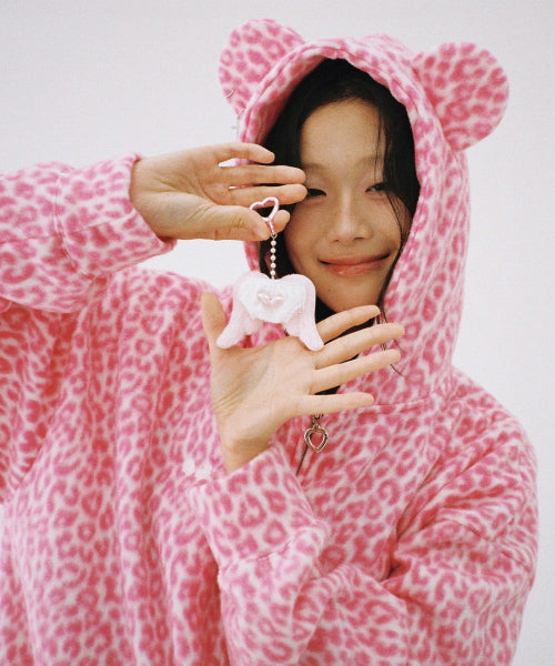 Panty Angel Keyring - Pink