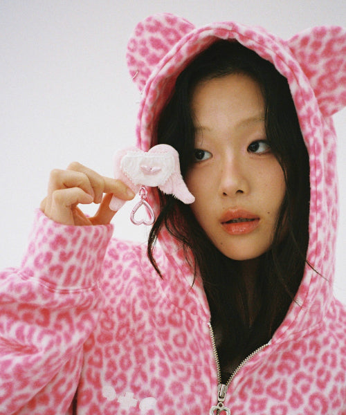 Panty Angel Keyring - Pink