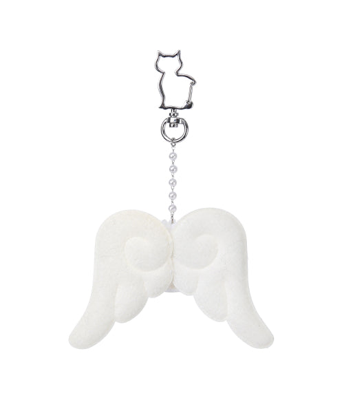 Panty Angel Keyring - White