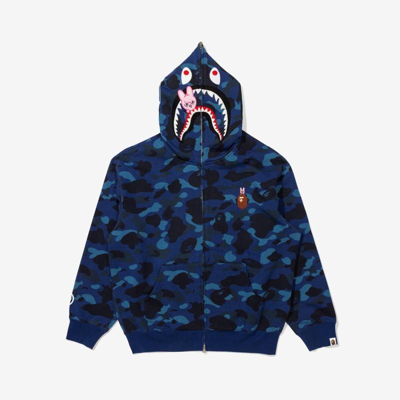 BAPE X Stray Kids DWAEKKI SHARK FULL ZIP HOODIE M (Changbin)