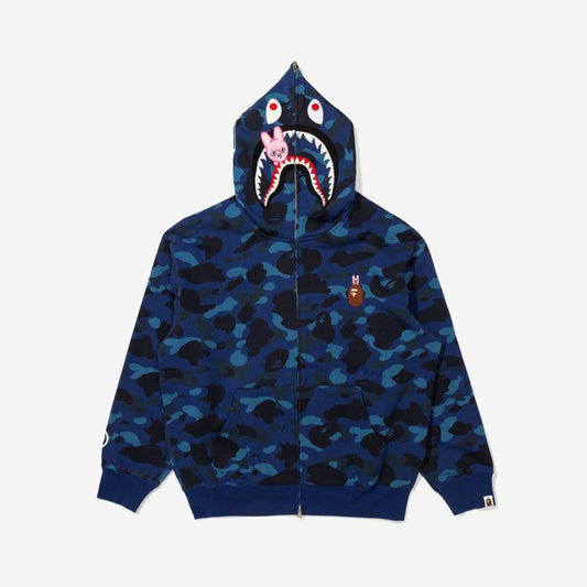 BAPE X Stray Kids DWAEKKI SHARK FULL ZIP HOODIE M (Changbin)