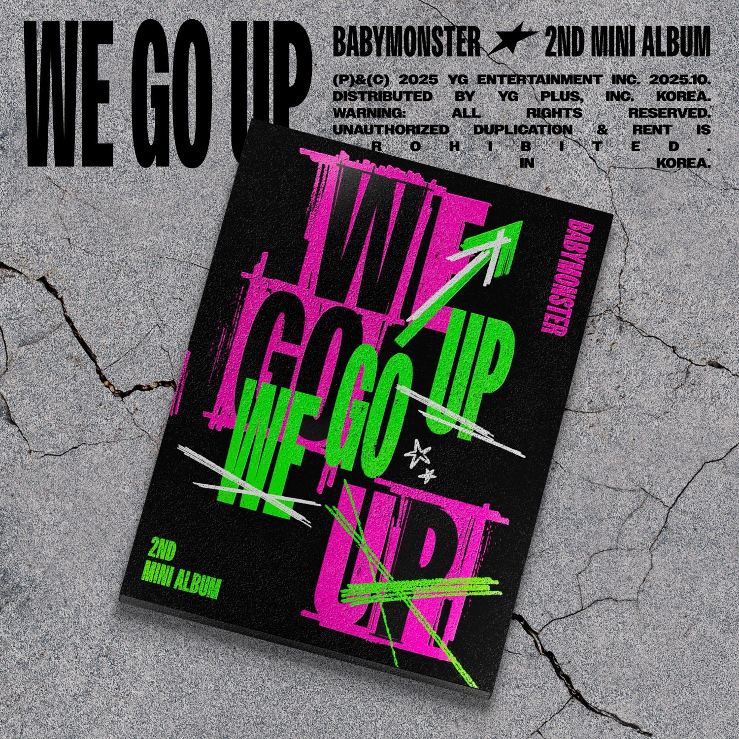 BABYMONSTER 2nd MINI ALBUM [WE GO UP] UP Ver. - YG SELECT