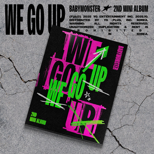 BABYMONSTER 2nd MINI ALBUM [WE GO UP] UP Ver. - YG SELECT