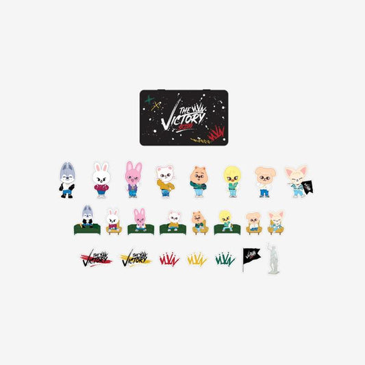 SKZOO [THE VICTORY] TIN CASE & STICKER SET