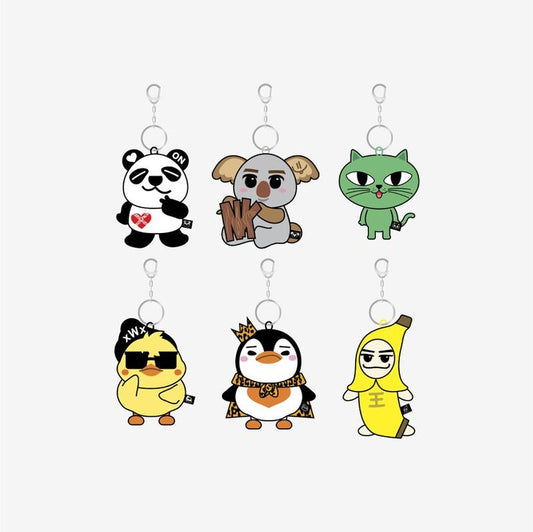 ZooPM PLUSH KEYRING - IT'S 2PM