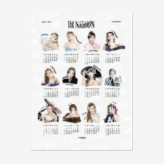 NAYEON FABRIC POSTER CALENDAR - IM NAYEON