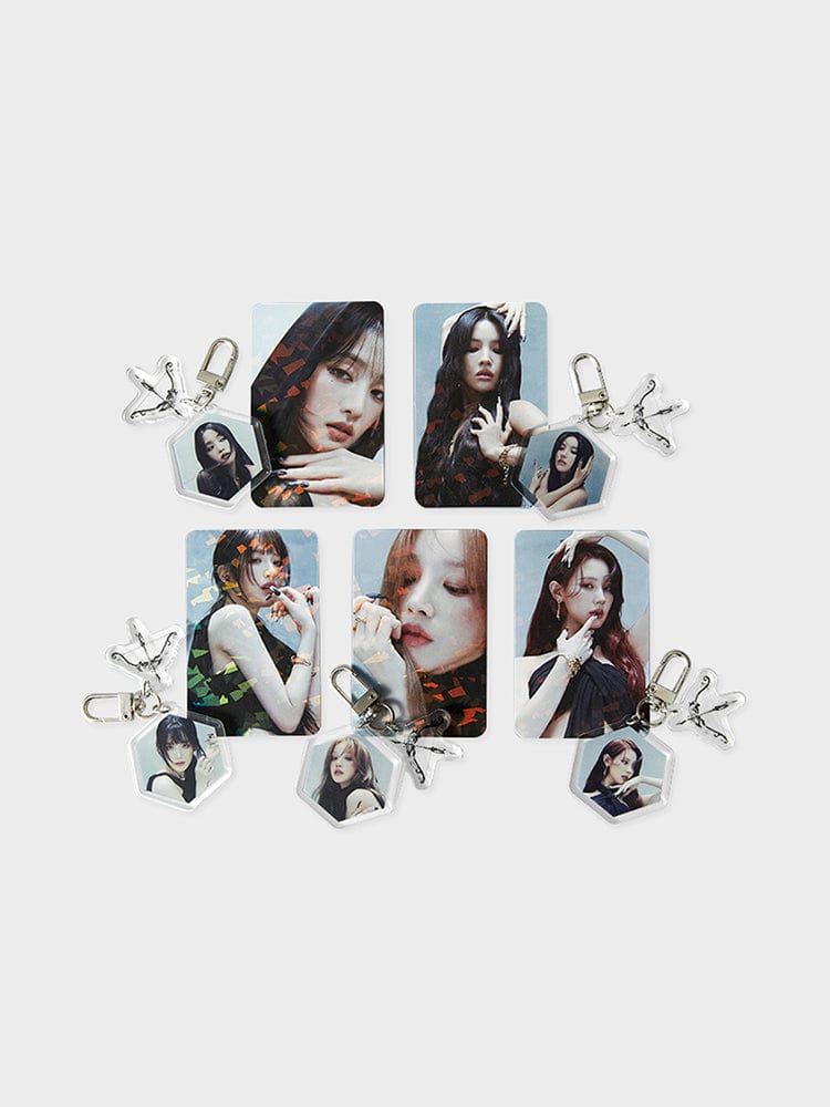 i-dle acrylic key ring poca set 0 VER.