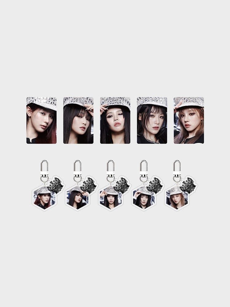 i-dle acrylic key ring poca set 2 VER.