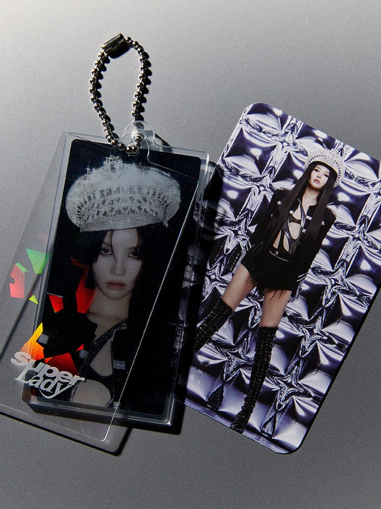 i-dle slide acrylic key ring poca set 2 VER.