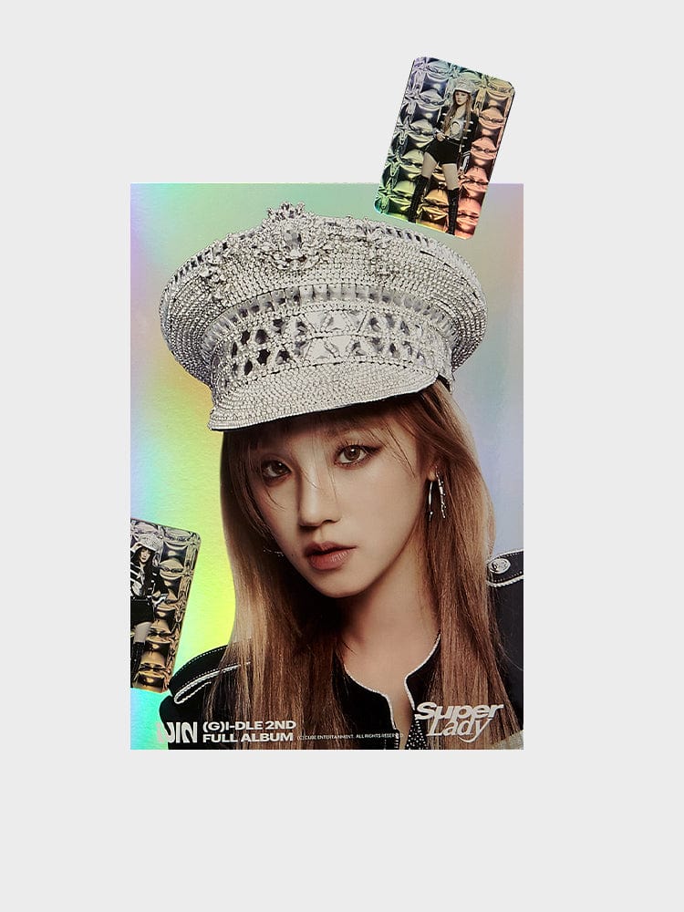 i-dle hologram mini poster poca set 2 VER.