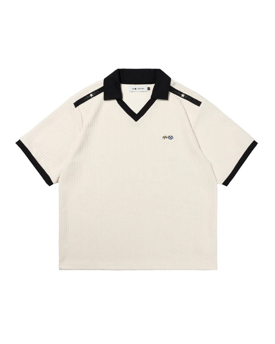★[TOMORROW X TOGETHER Subin Worn] 【NOSTASY】FLORAL LOGO POLO
