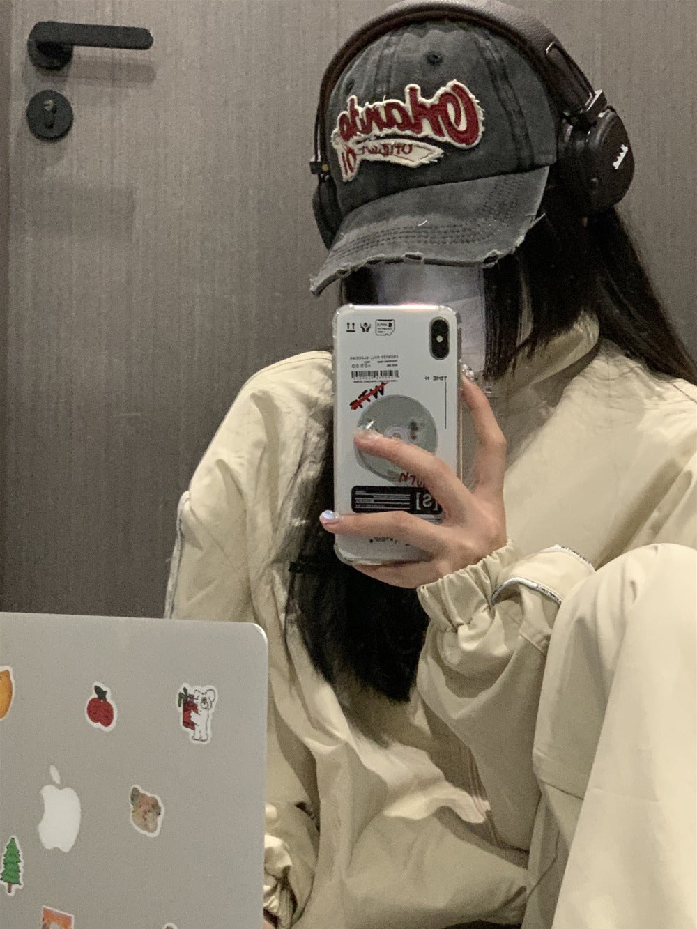 ★[ZEROBASEONE Zhang Hao Worn] vintage damage ball cap