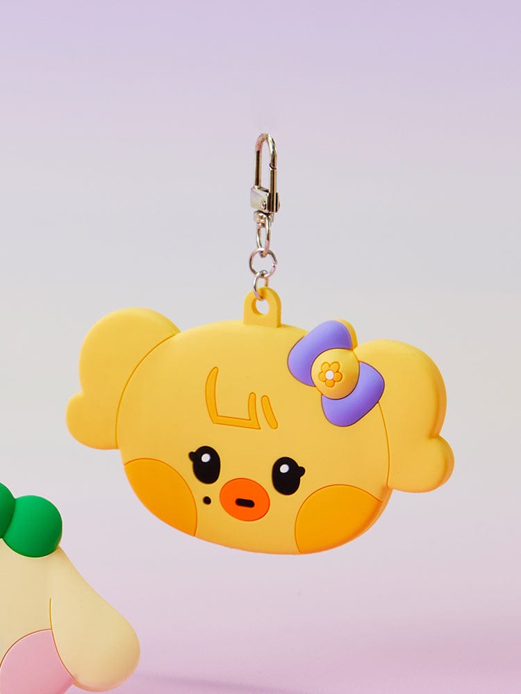 minive mini hand mirror key ring
