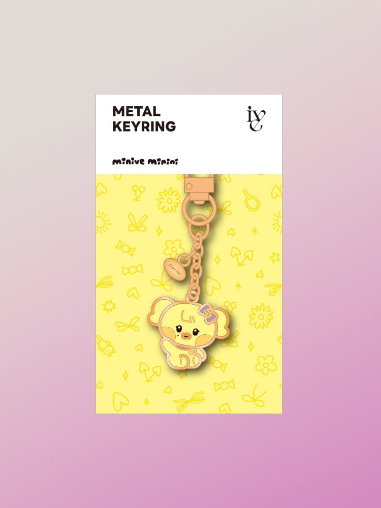 minive mini metal key ring