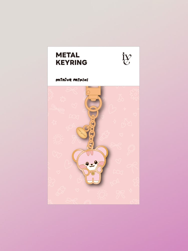 minive mini metal key ring