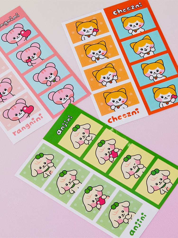 minive mini four cut sticker
