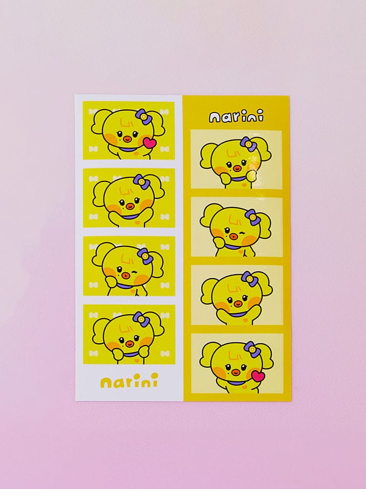minive mini four cut sticker