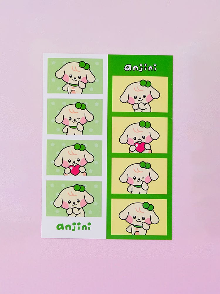 minive mini four cut sticker