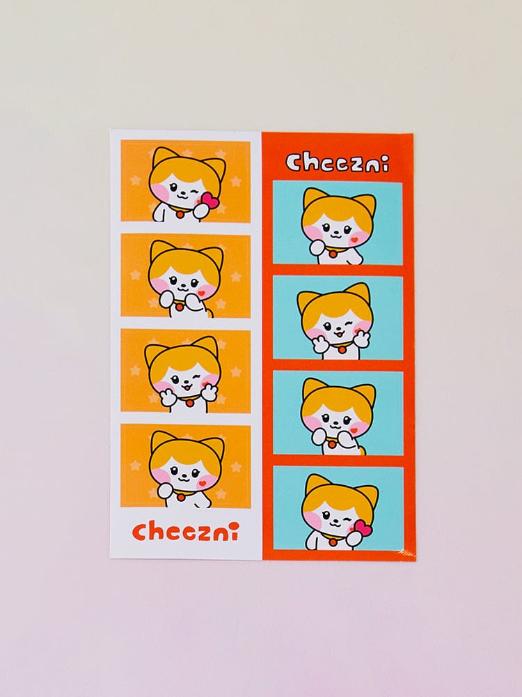 minive mini four cut sticker