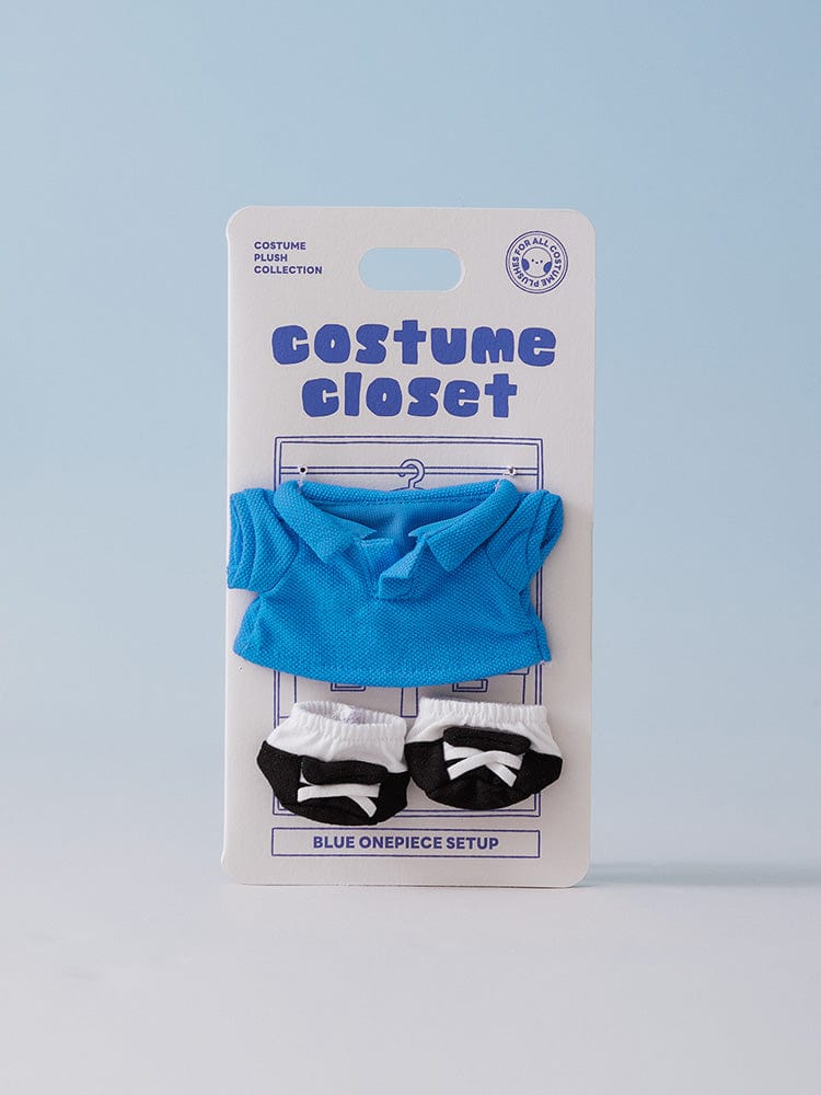 bunini doll closet How Sweet Blue Dress Set up