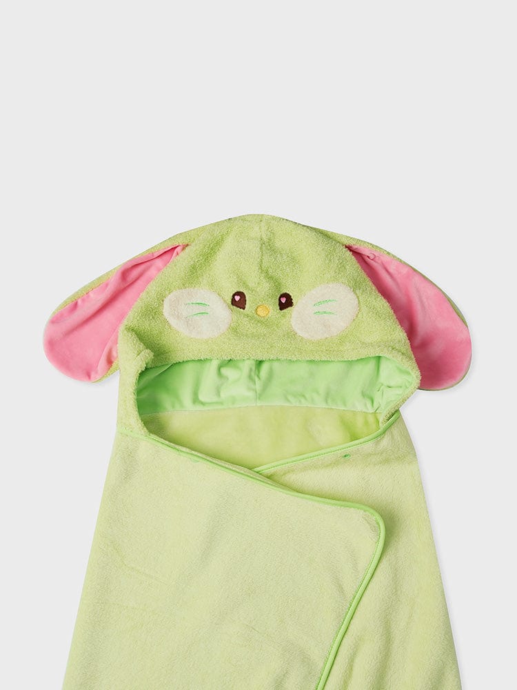 bunini hooded blanket (GREEN)