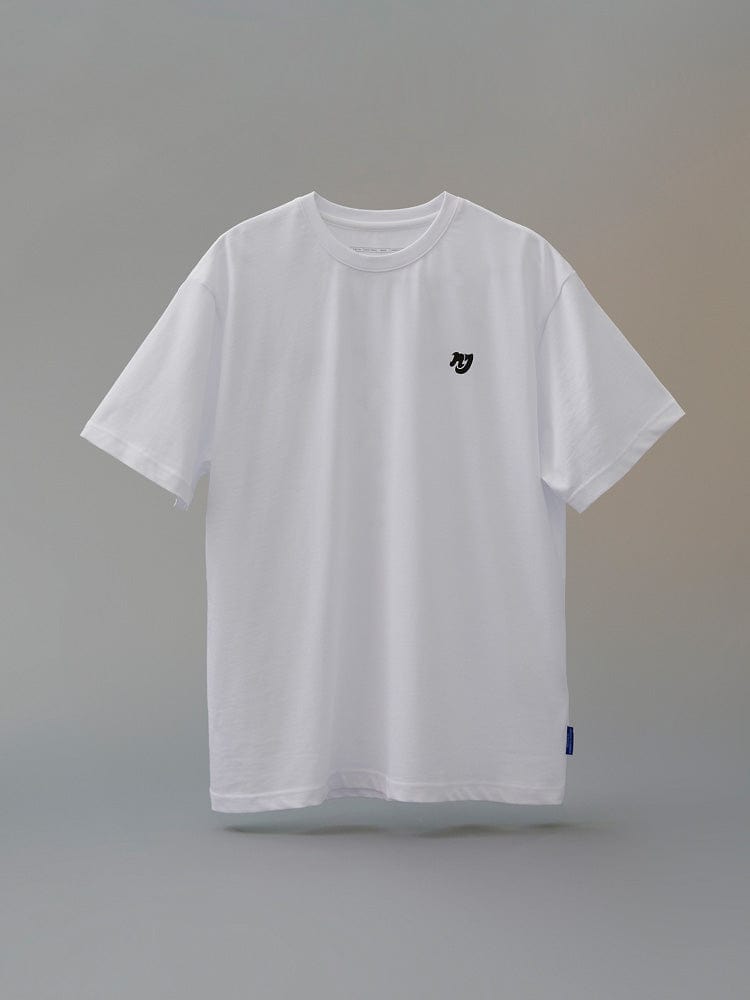 NewJeans x Hiroshi Fujiwara 꼴레 티셔츠 VER.4 (WHITE)
