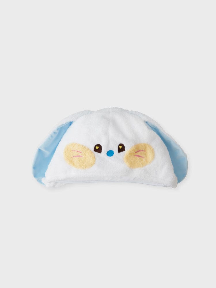 bunini hooded blanket (WHITE)