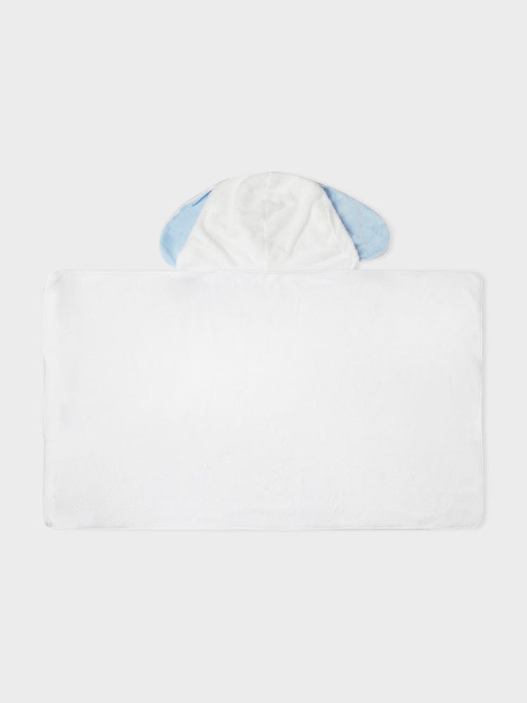 bunini hooded blanket (WHITE)