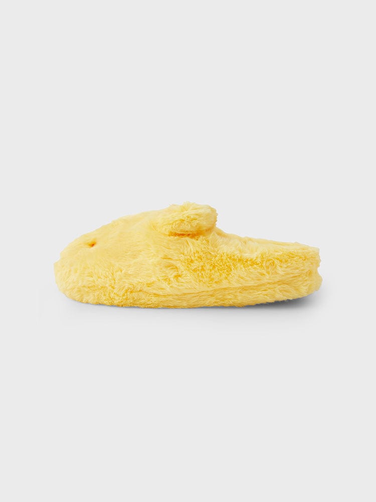 bunini plush room shoes (YELLOW)