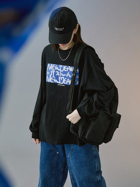 New Jeans X Hiroshi Fujiwara Collet Long Sleeve T-shirt ver.1
