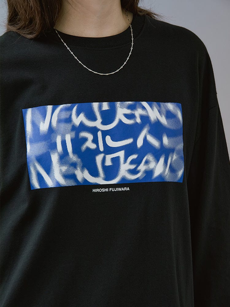 New Jeans X Hiroshi Fujiwara Collet Long Sleeve T-shirt ver.1
