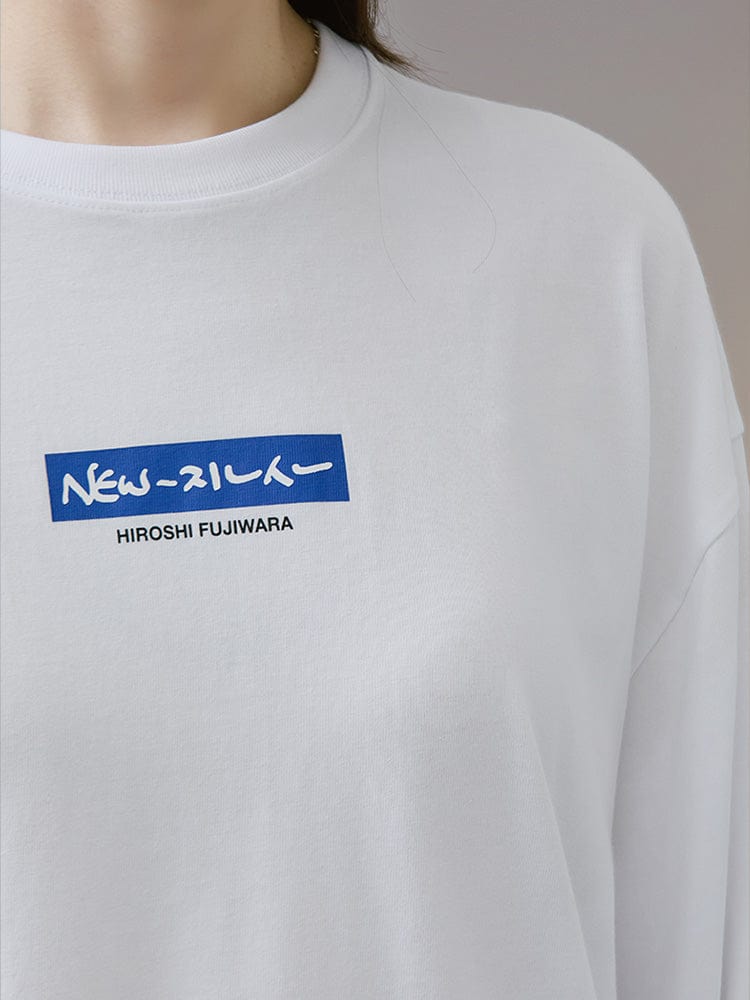 New Jeans X Hiroshi Fujiwara Collet Long Sleeve T-shirt ver. 2