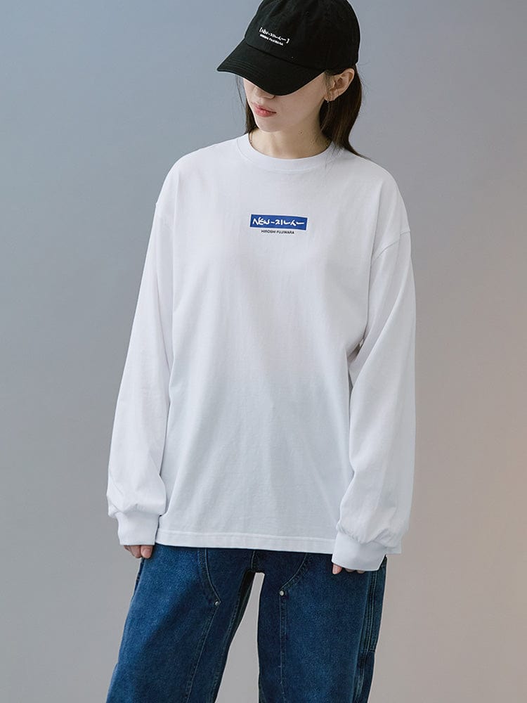 New Jeans X Hiroshi Fujiwara Collet Long Sleeve T-shirt ver. 2