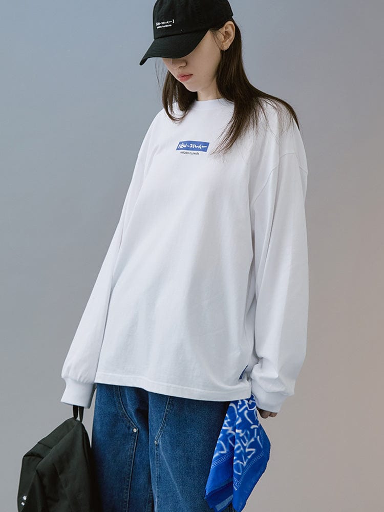 New Jeans X Hiroshi Fujiwara Collet Long Sleeve T-shirt ver. 2