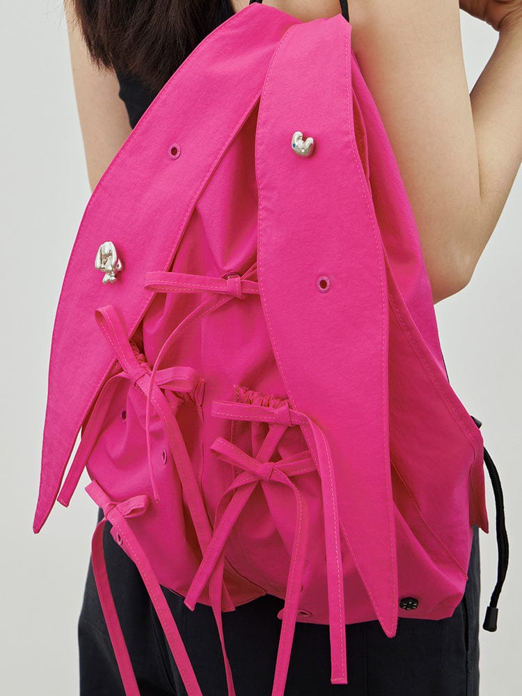 NJX Chole Rabbit String Bag (FUCHSIA PINK)