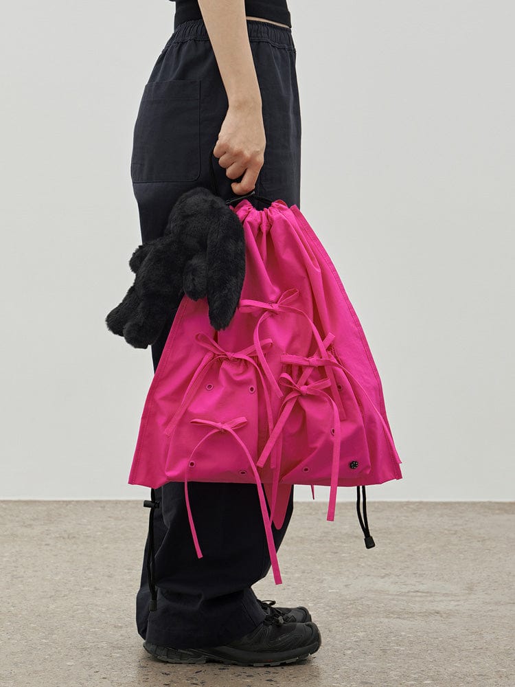 NJX Chole Rabbit String Bag (FUCHSIA PINK)
