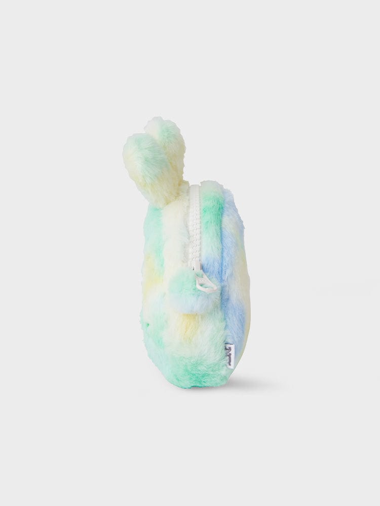 bunini plush multi pouch (YELLOW MULTI)